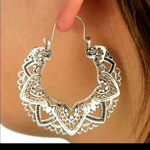SOLD OUT. Exquisite Boho Silver Earrings